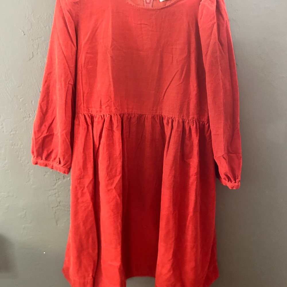 Madewell corduroy babydoll dress